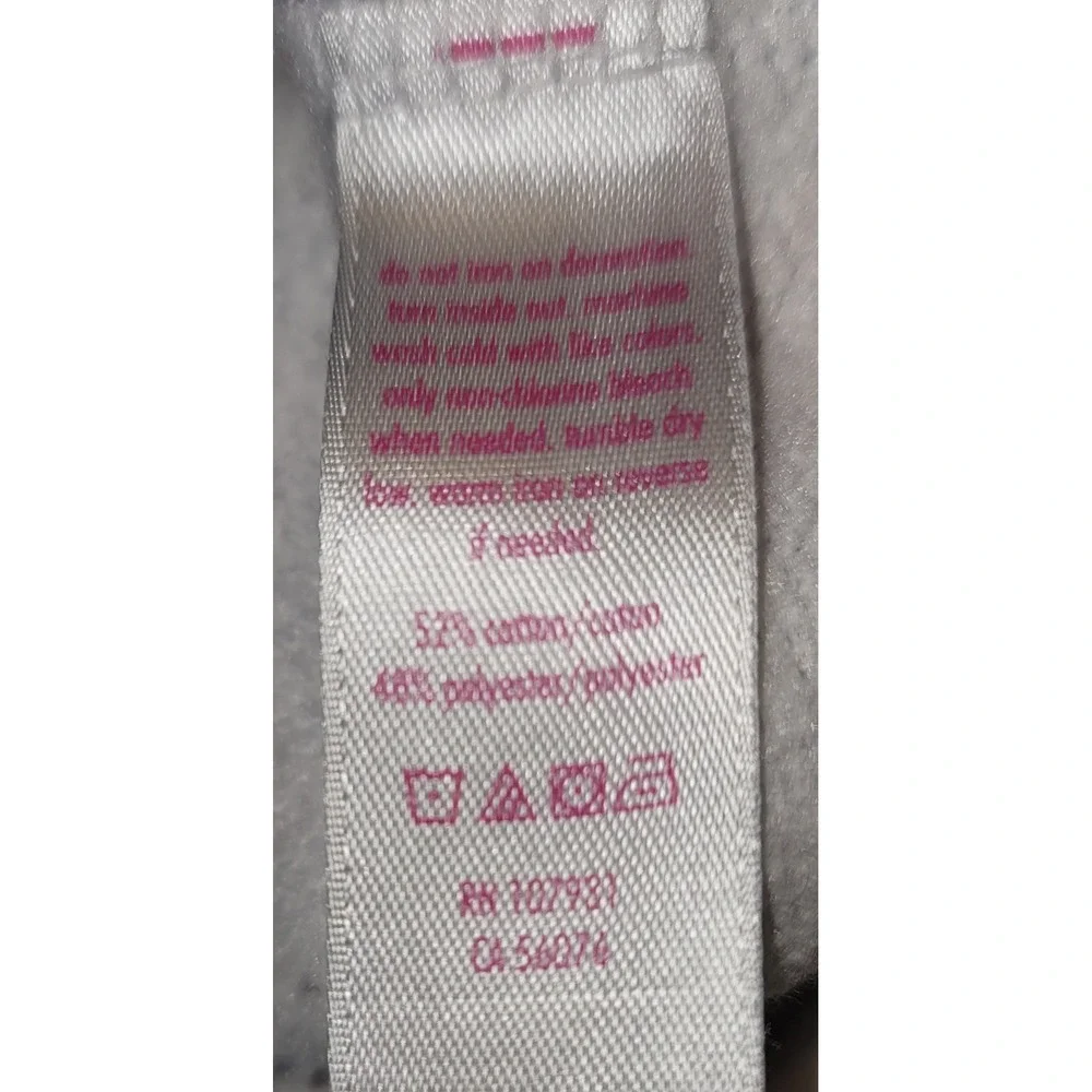 Justice Active‎ Girls Long Sleeve Fleece Crewneck Sweatshirt Size 12